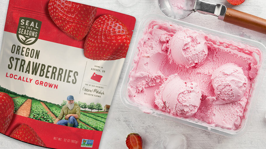 Strawberry Ice Cream Recipe – sealtheseasons