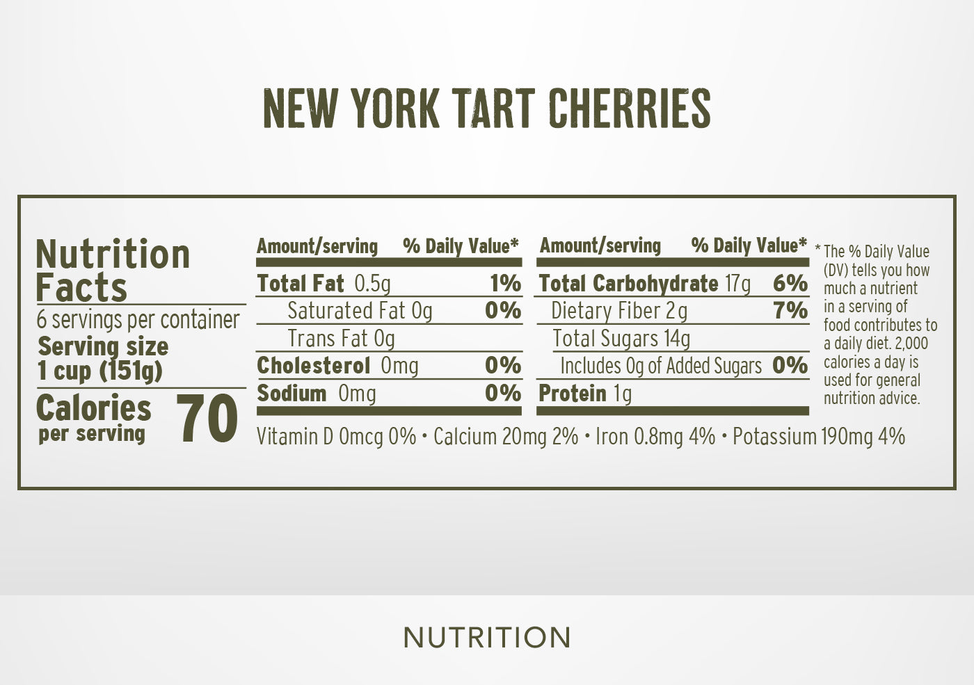 New York Tart Cherries