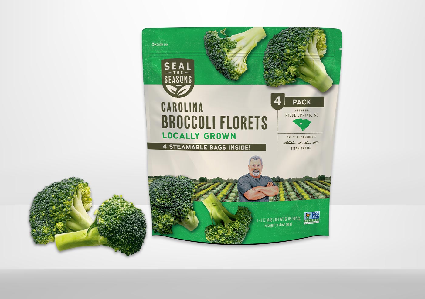 North Carolina Broccoli Florets