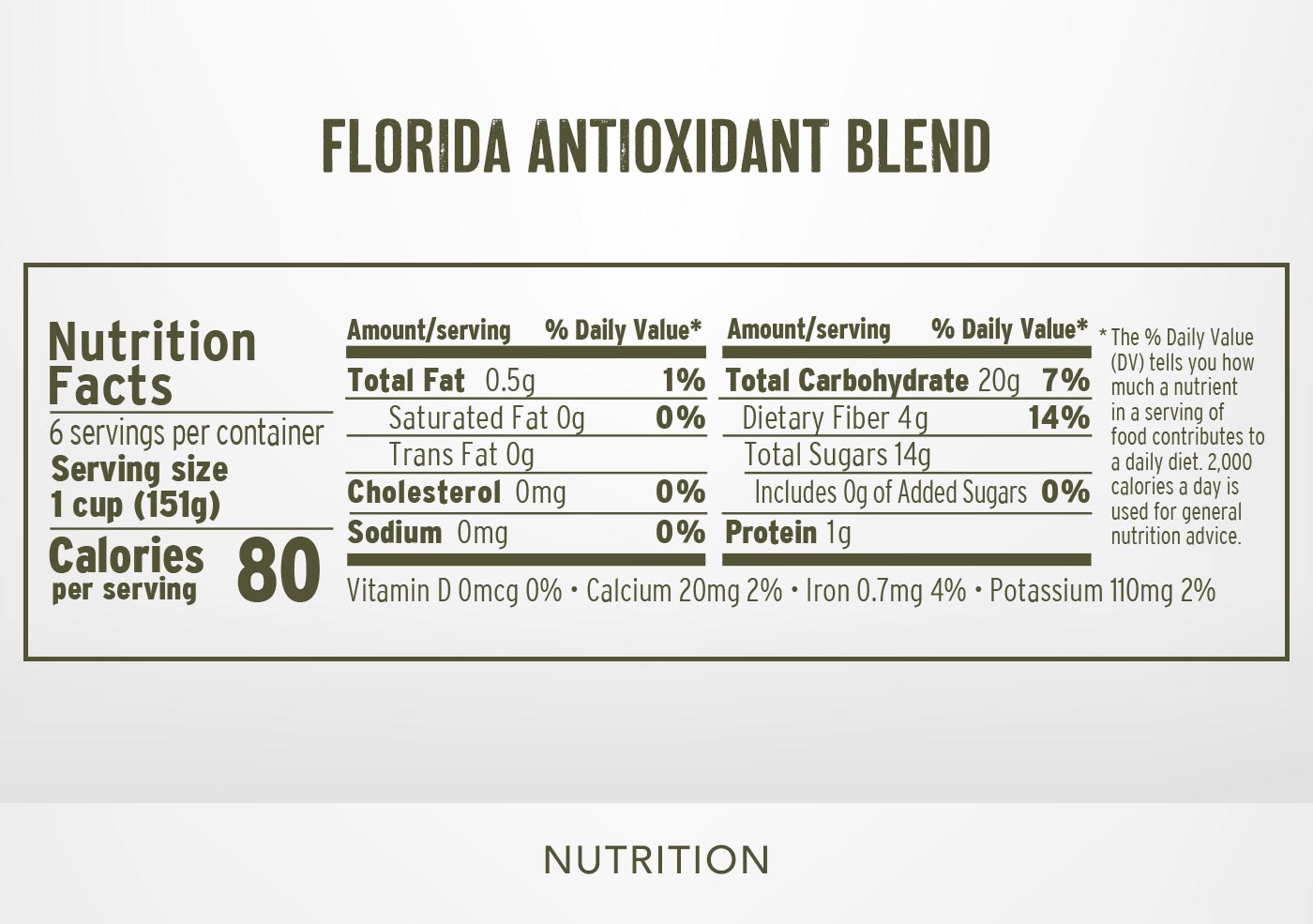 Florida Antioxidant Blend
