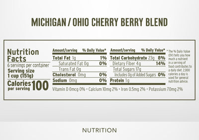 Michigan / Ohio Cherry Berry Blend