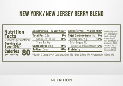 New York / New Jersey Berry Blend