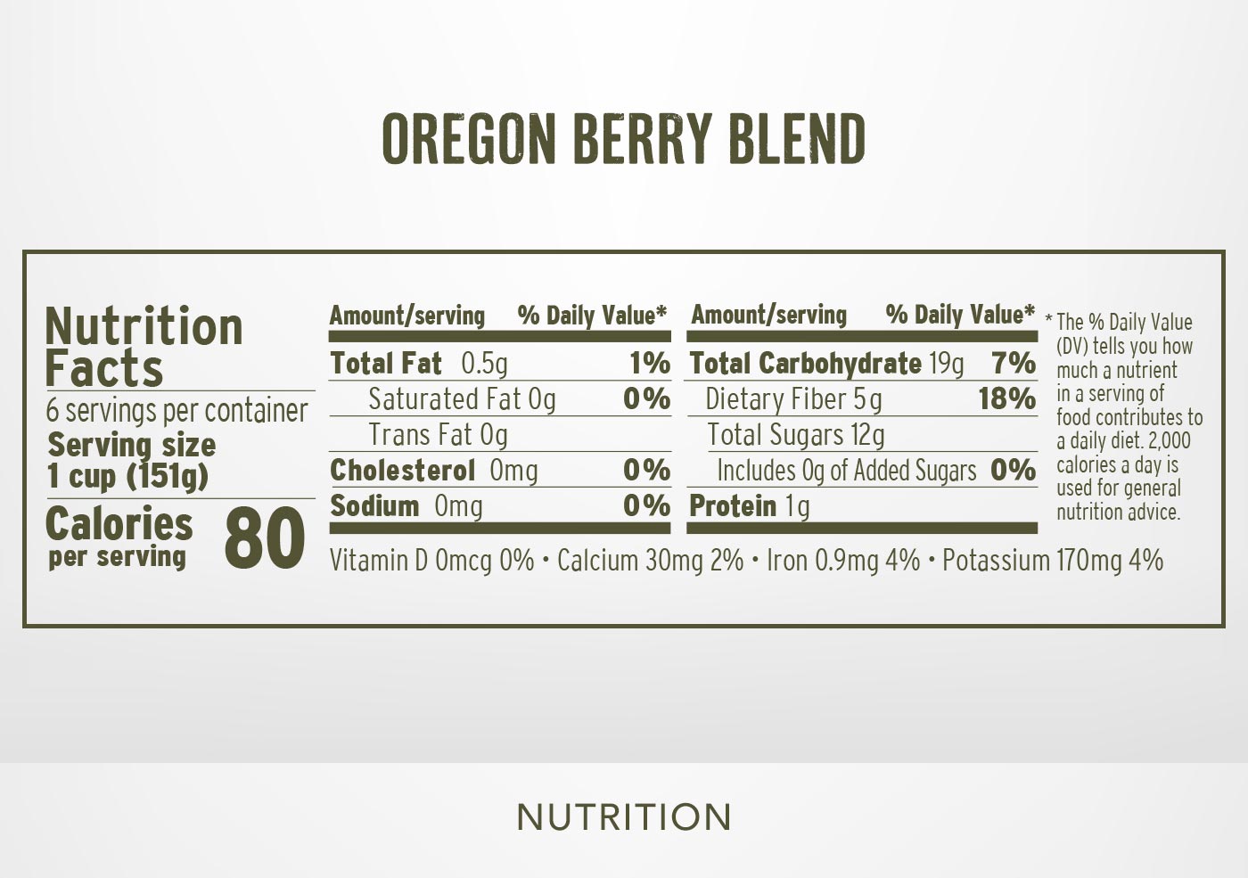 Oregon Berry Blend