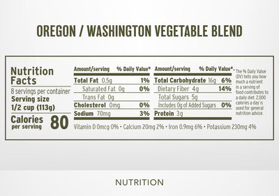 Oregon / Washington Vegetable Blend